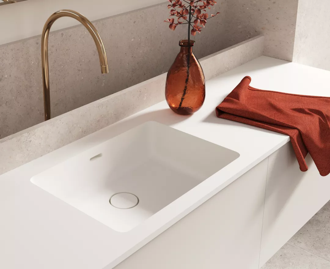 HIMACS bringt fünf neue Waschbecken auf den Markt: Ästhetik und Inklusivität optimal verbunden