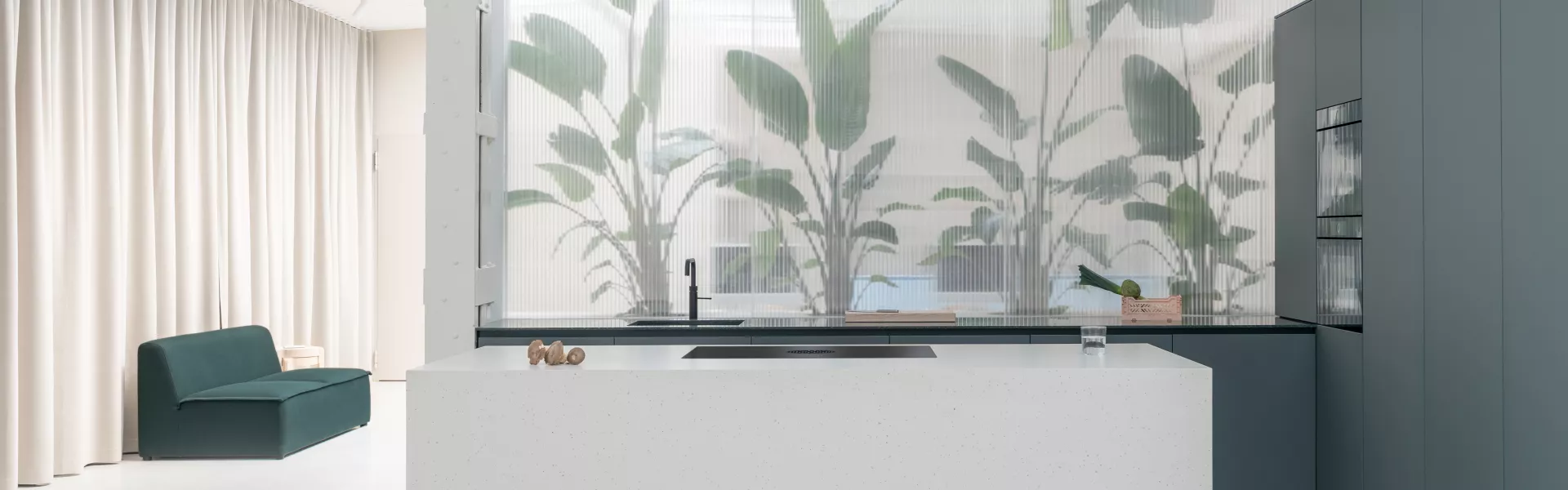 HIMACS gives this Cologne Design Office a refined and contemporary finish with a natural look