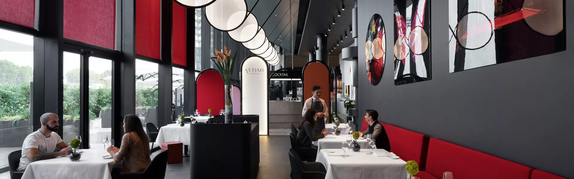 Fabio Novembre choisit HIMACS pour le projet du nouveau restaurant du chef étoilé Heinz Beck