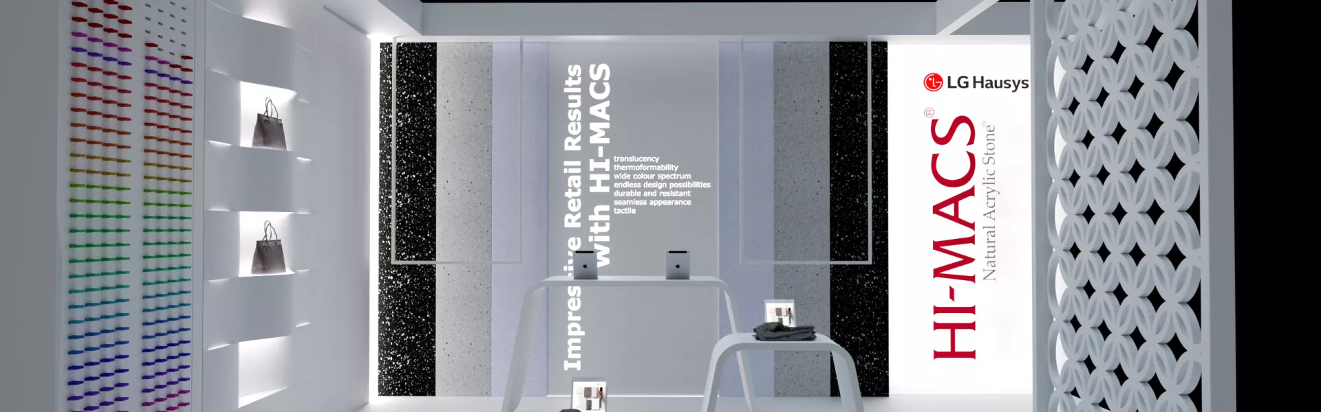 Il mondo infinito di HIMACS a Retail Design Expo