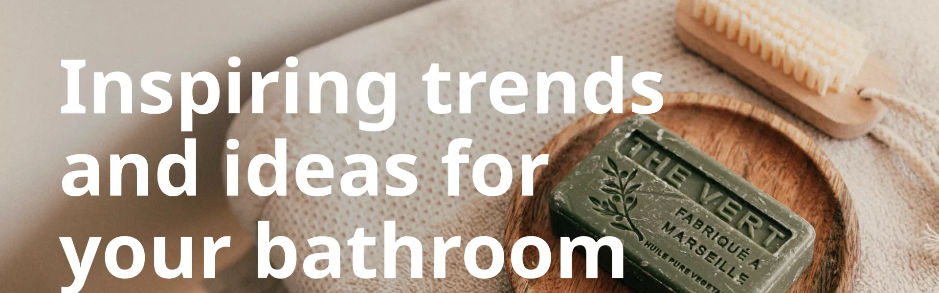 HIMACS and Marike Andeweg present four new bathroom trends