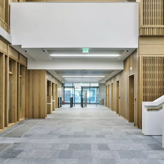 HIMACS Nebula creates architectural impact  in Dublin’s new Garda HQ