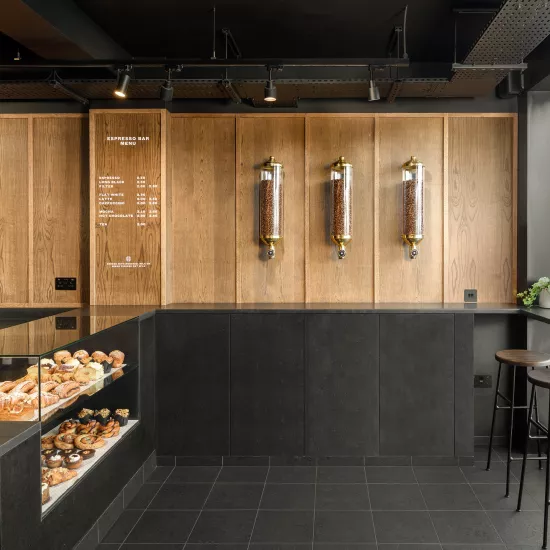 HIMACS gives Thomson’s Coffee HQ a rich and deep flavour, just like its coffee