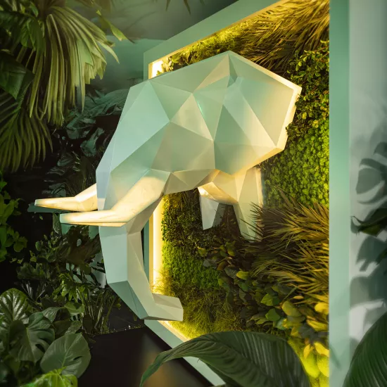 HIMACS and Aska invite you to venture into a pop-up jungle in the heart of Paris