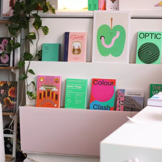 HIMACS adds a fresh pop of colour to Leeds bookshop