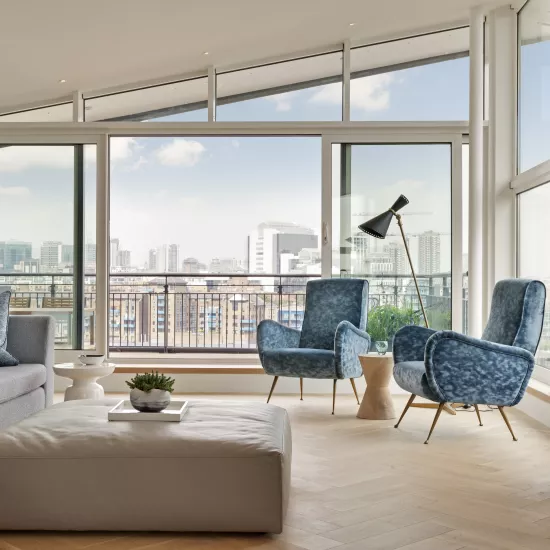 FORMstudio reinvents a Bermondsey Wall Penthouse with HIMACS