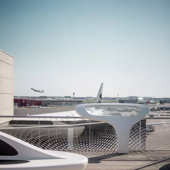 Frankfurt Airport’s new Open Air Deck