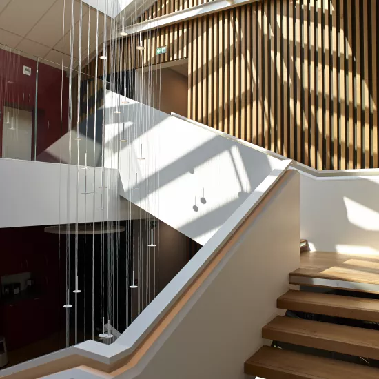 A monumental Atrium Staircase 