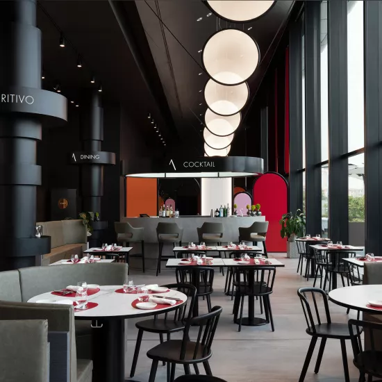 Fabio Novembre Chooses HIMACS for the Design of Heinz Beck’s New Restaurant in CityLife 