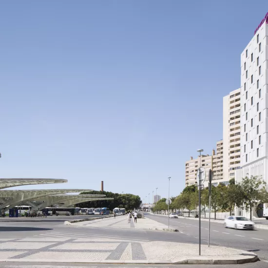 Hotel Moxy in Lisbon uses HIMACS in key areas