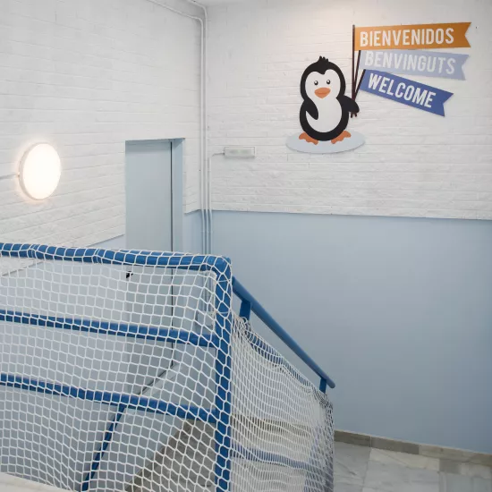 New swimming school Penguins in Barcelona