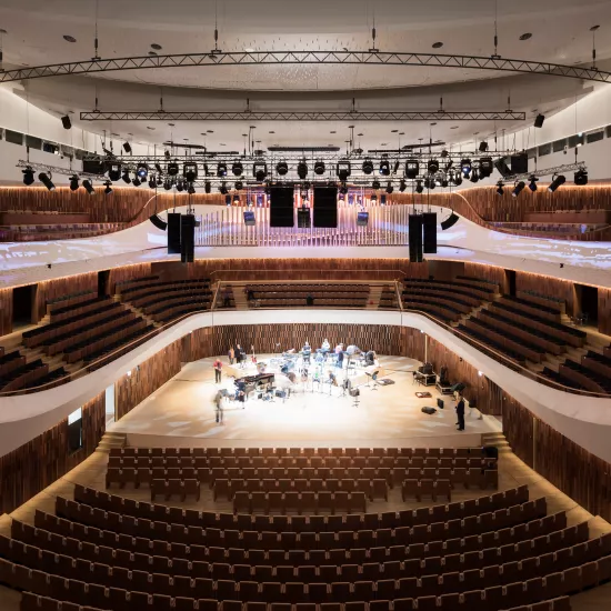 Zaryadye Concert Hall in Moscow with HIMACS