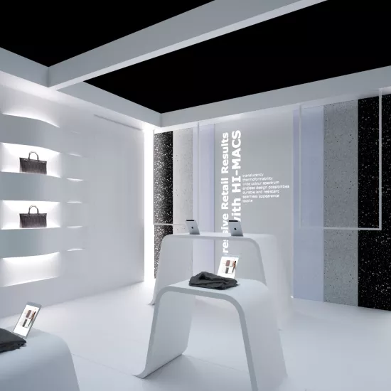 LX Hausys presents HIMACS limitless design possibilities at Retail Design Expo