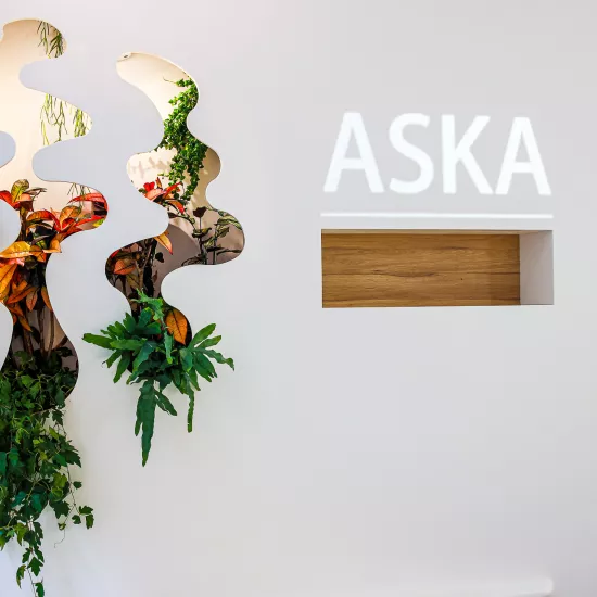 HIMACS on show in Paris at the Aska Showroom