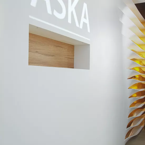 HIMACS on show in Paris at the Aska Showroom