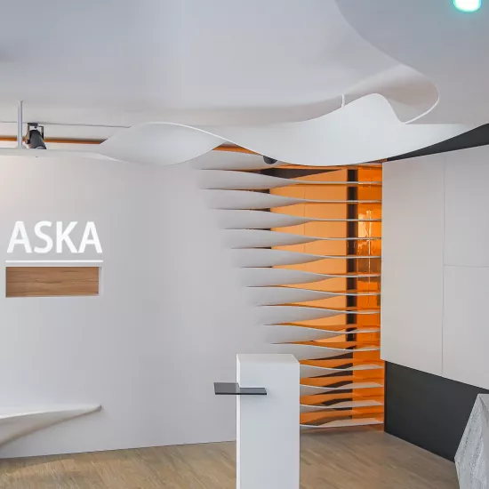 HIMACS on show in Paris at the Aska Showroom