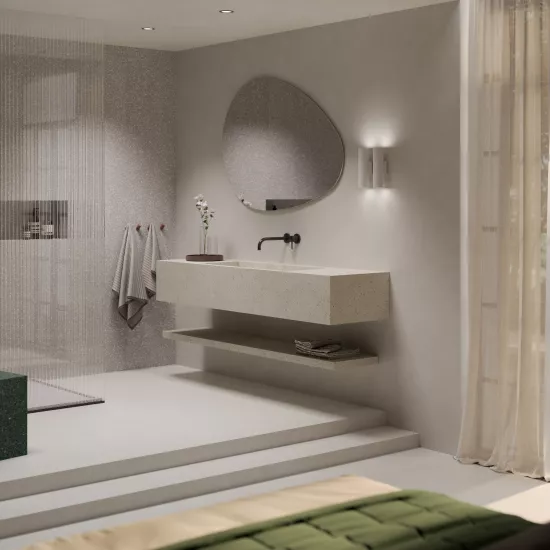 HIMACS and Marike Andeweg present four new bathroom trends