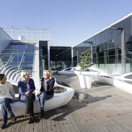 Frankfurt Airport’s new Open Air Deck