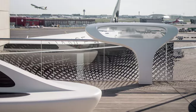 HIMACS: La nueva azotea «Open Air Deck» del Aeropuerto de Frankfurt
