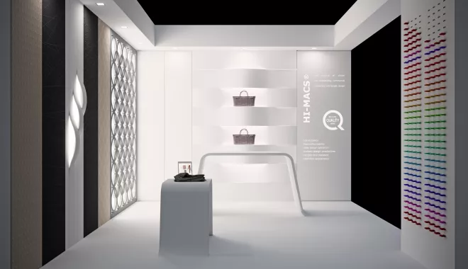 LX Hausys presenta HIMACS Structura® en la Retail Design Expo de Londres