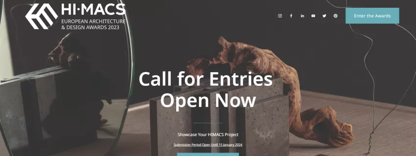 HIMACS präsentiert die European Architecture & Design Awards 2023