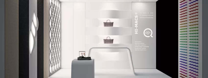 LX Hausys kehrt mit der neuen HIMACS Structura® Kollektion zur Retail Design Expo zurück