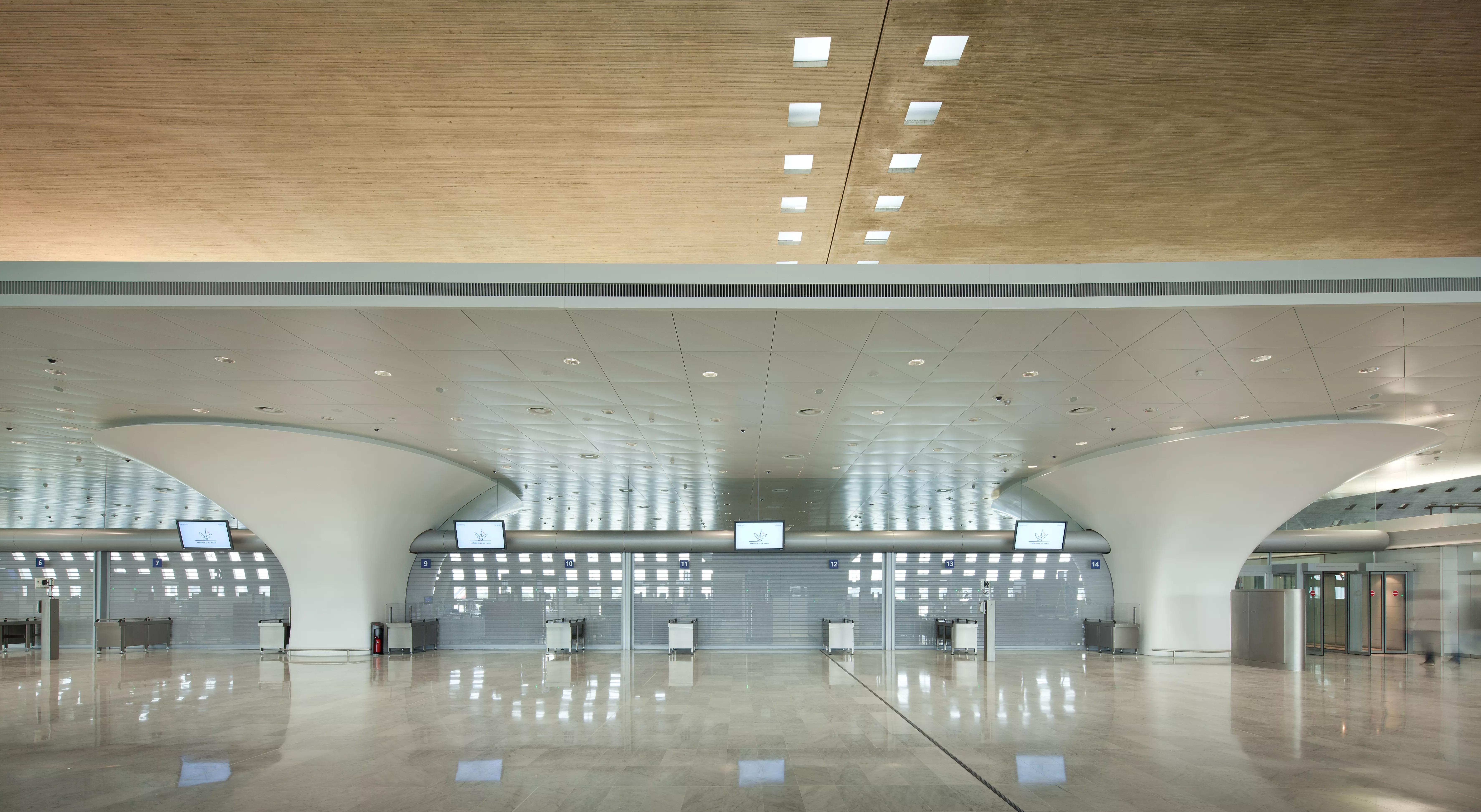 Charles de Gaulle airport in Paris