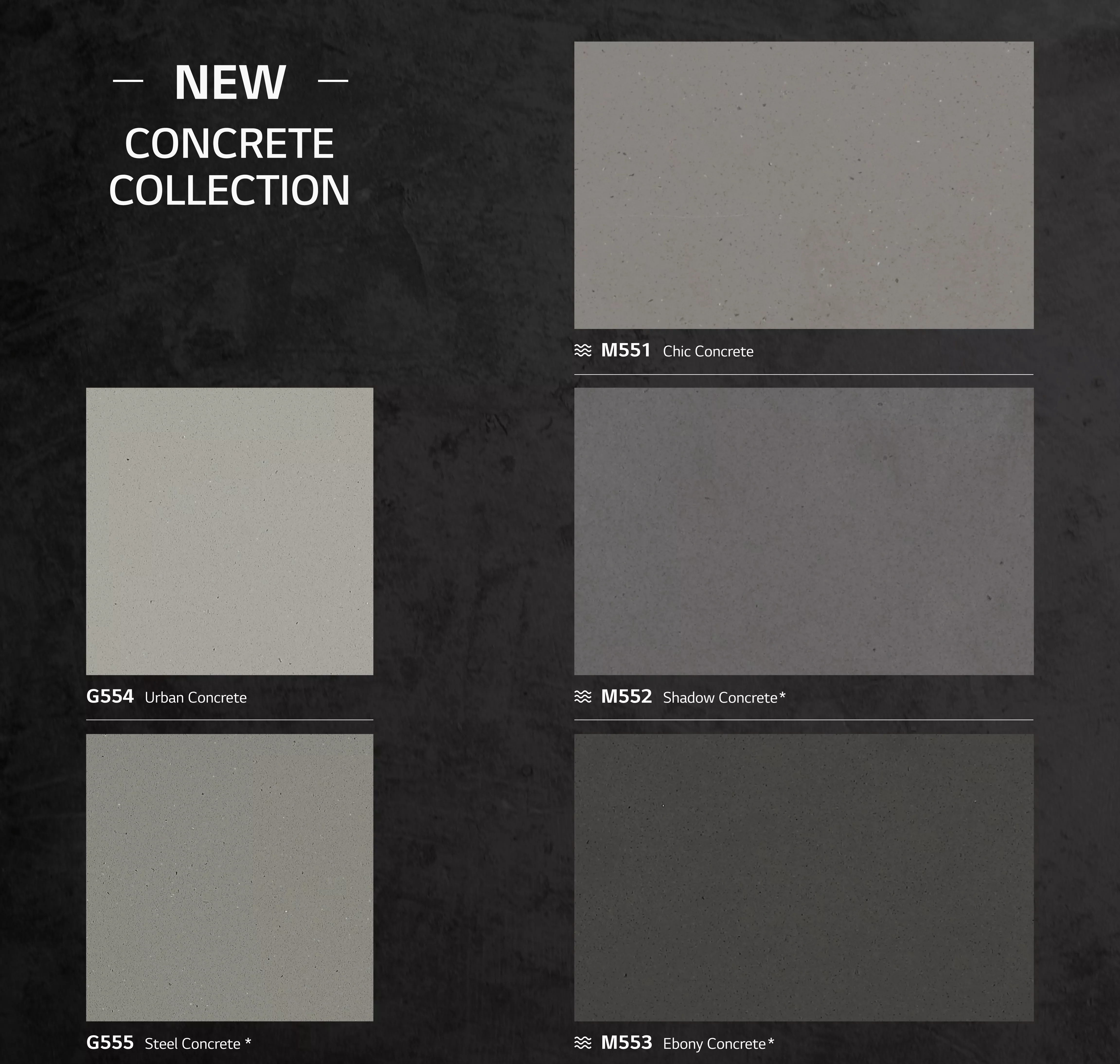 The HIMACS new colour Collections