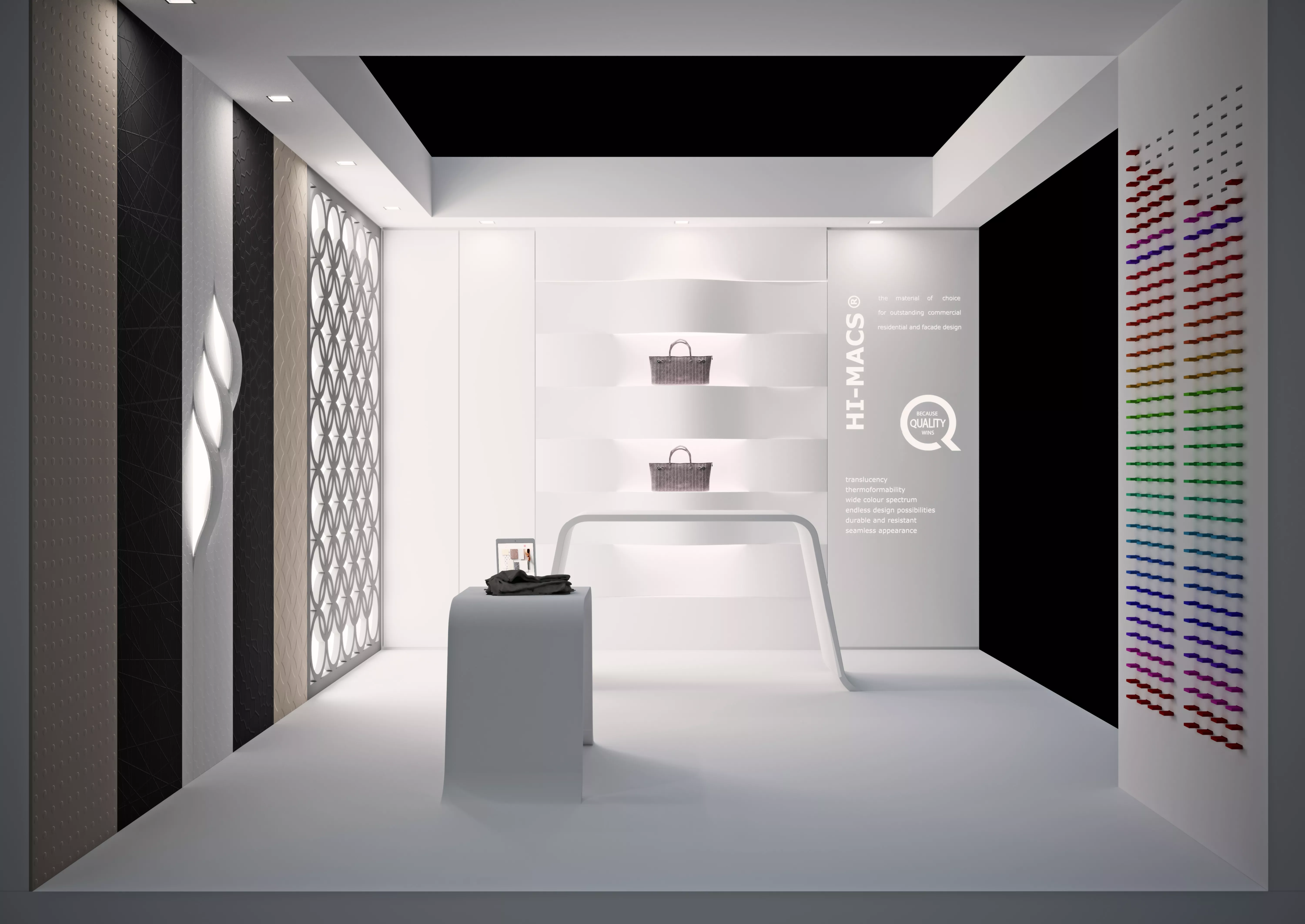 LX Hausys est de retour sur Retail Design Expo avec HIMACS Structura®