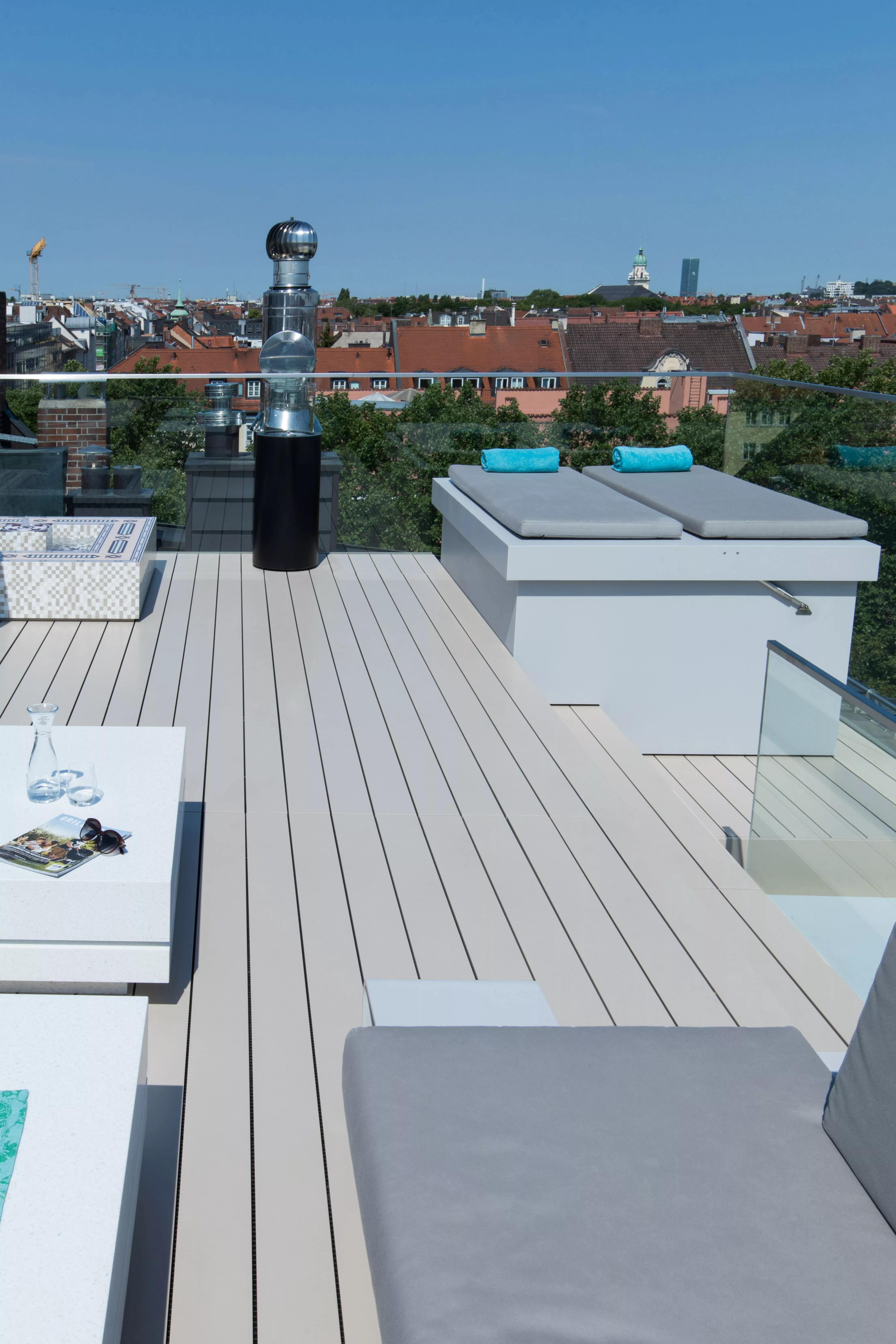 Luxury on the rooftops of Munich