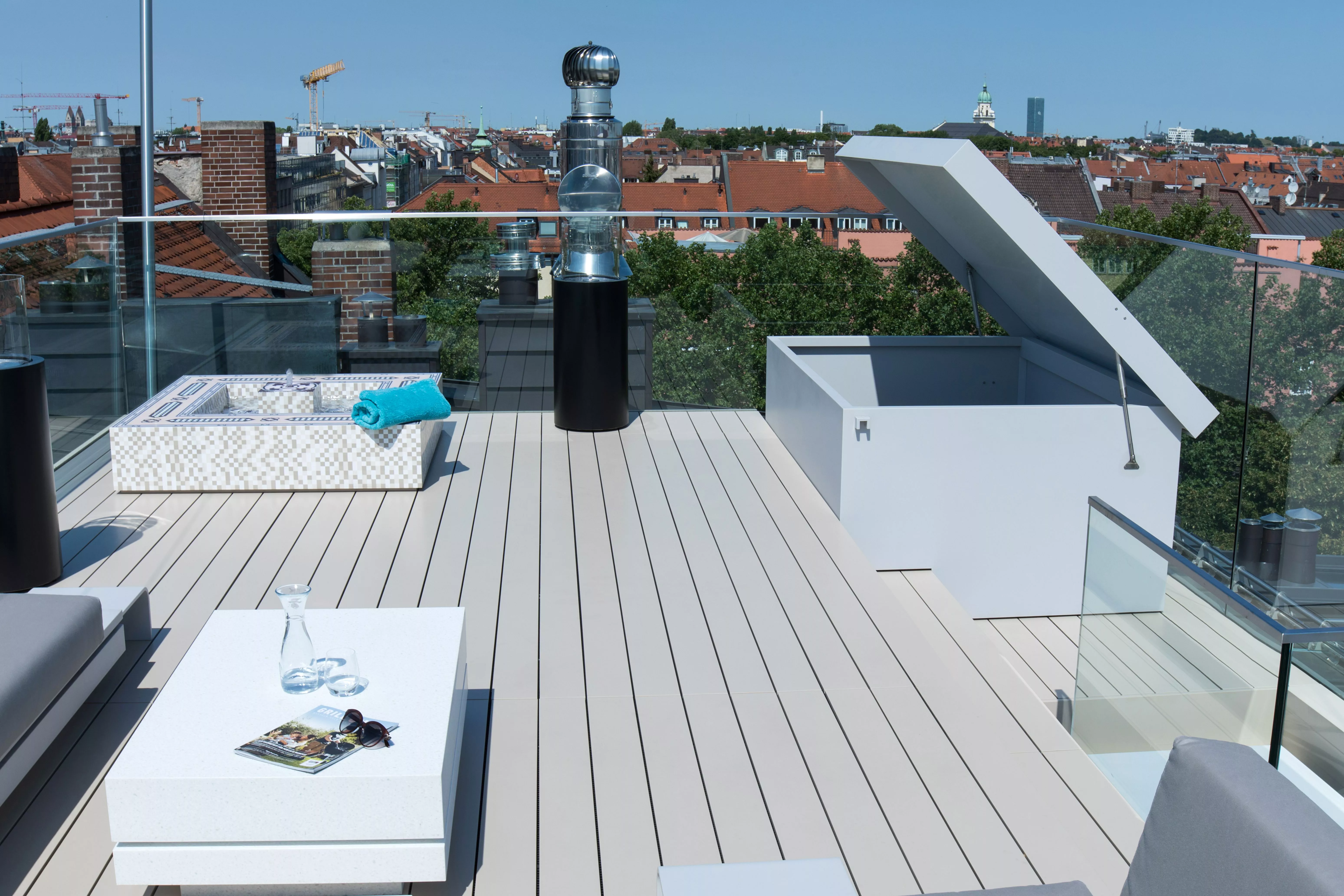Luxury on the rooftops of Munich
