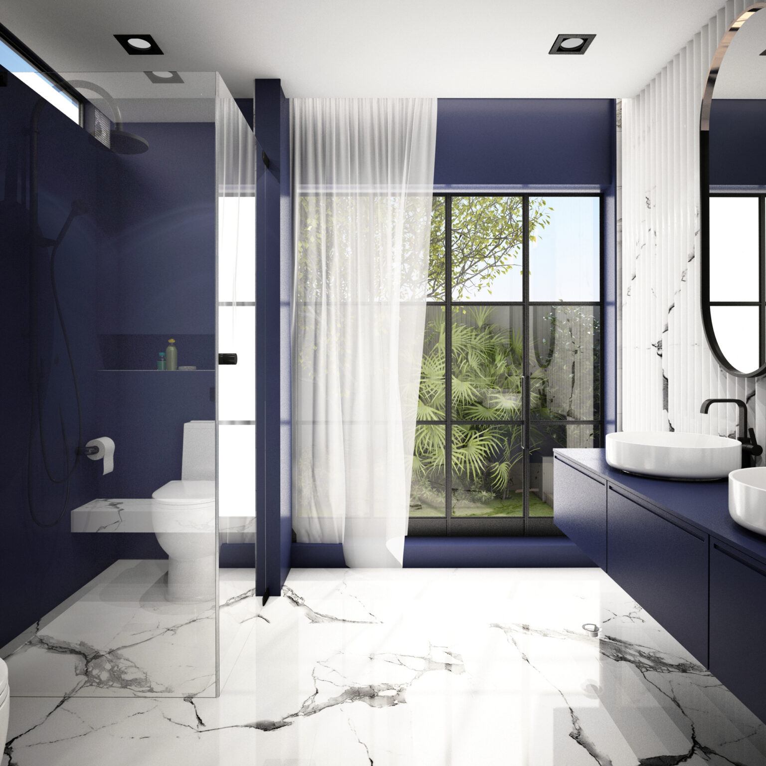 25 Bathroom Paint Color Trends of 2024 - LX Hausys