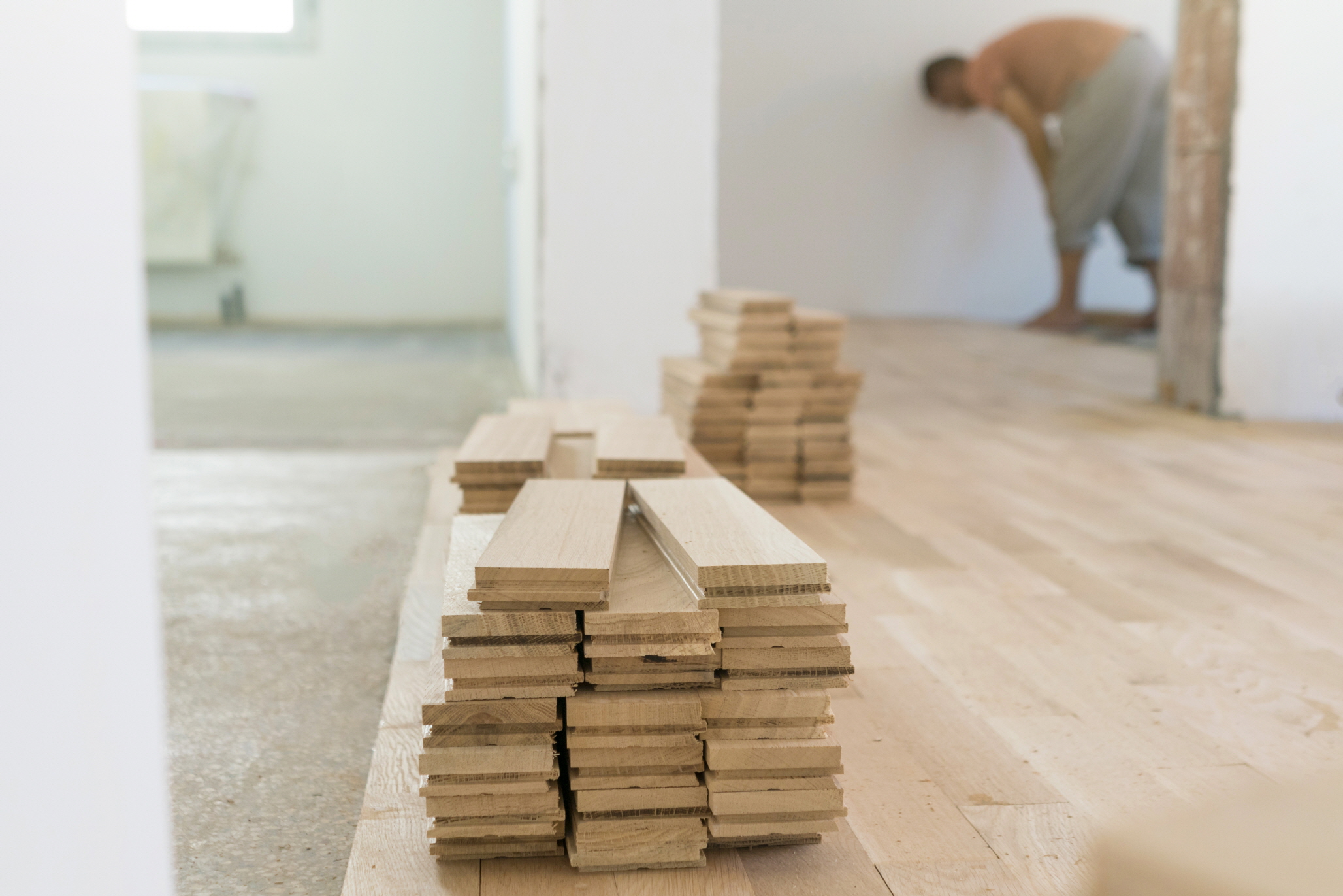 It's essential to allocate some flexibility in your budget for potential replacement of floor joists beneath the existing subfloor.