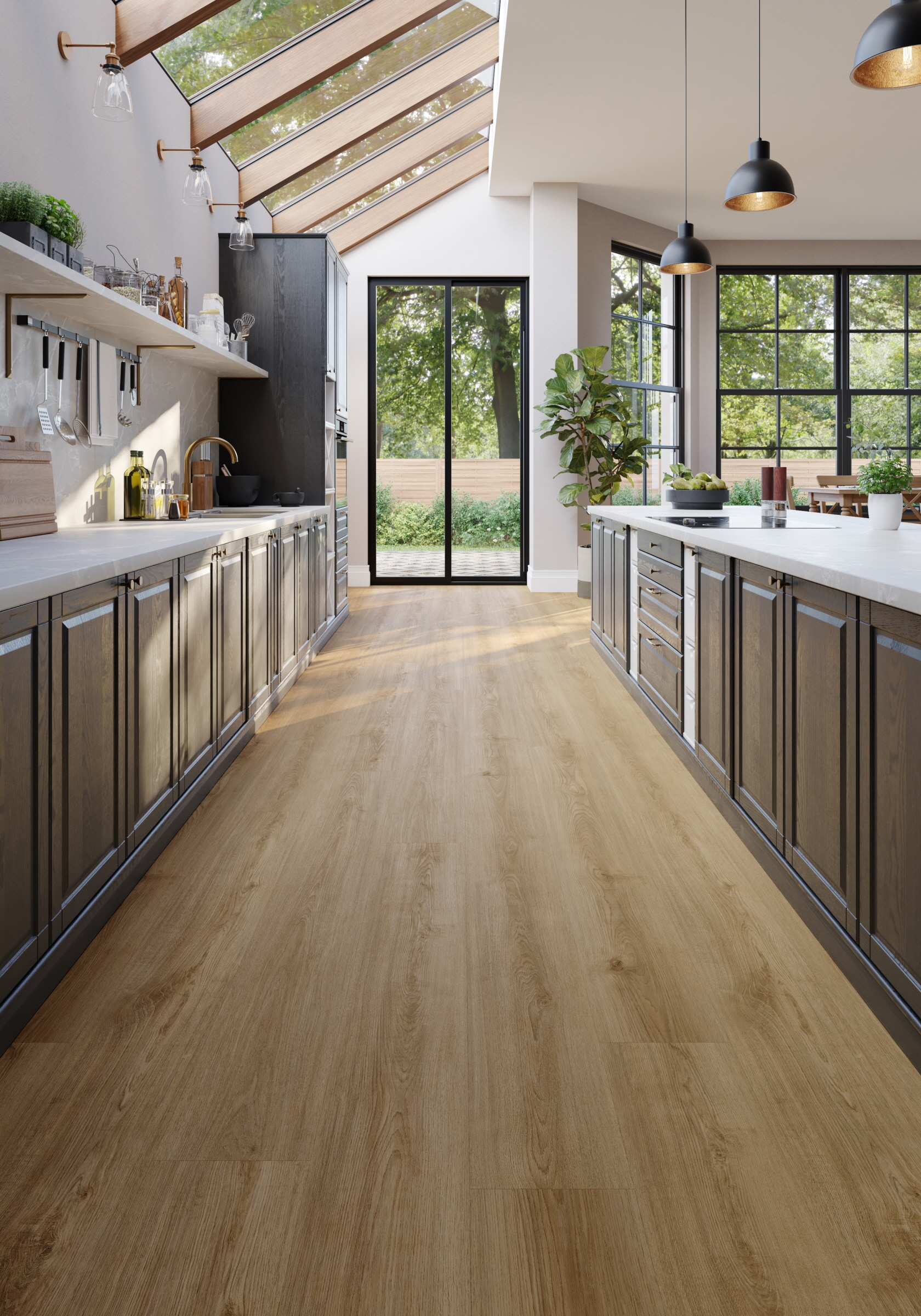 LX Hausys HFLOR - European Oak paves a refined color dimension for the beige and almond-based naturals