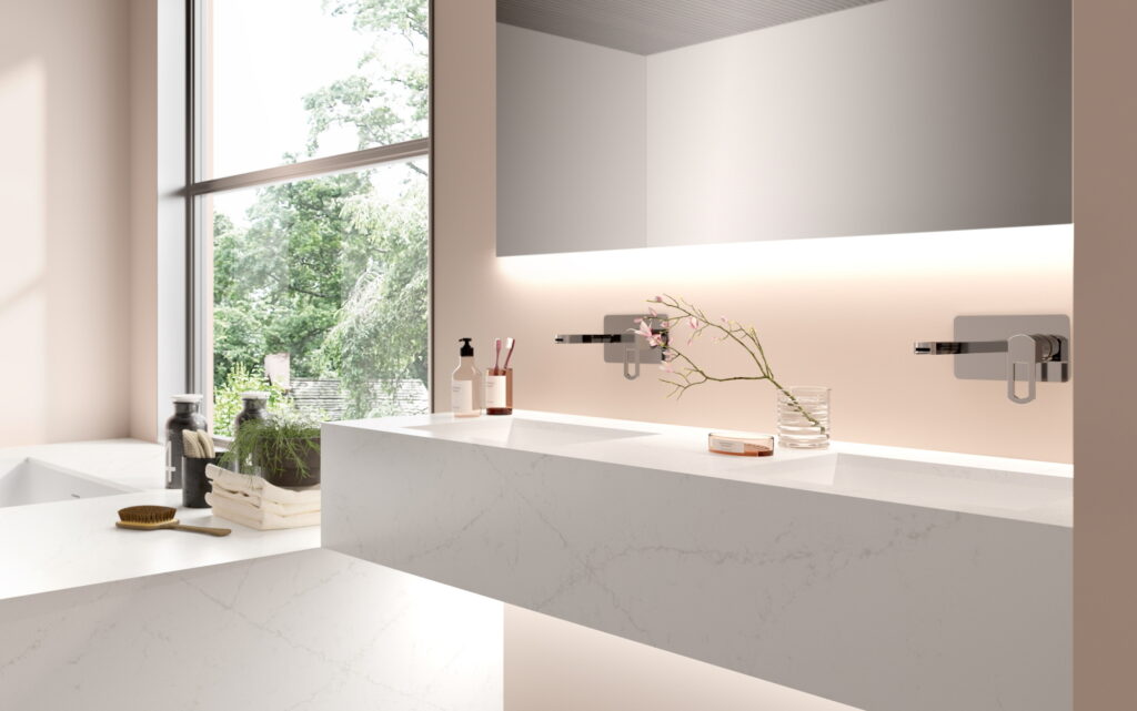 Marble and natural stone tiles add sophistication, transforming your bathroom from a simply functional space into a luxurious retreat.