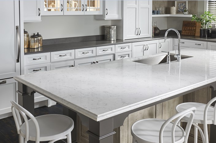 If you're looking to enhance your kitchen, consider installing VIATERA quartz surface countertops, offered in a wide range of colors.