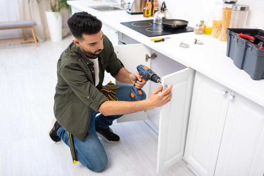 Updating cabinet hardware is a simple and cost-effective way to remodel your kitchen.