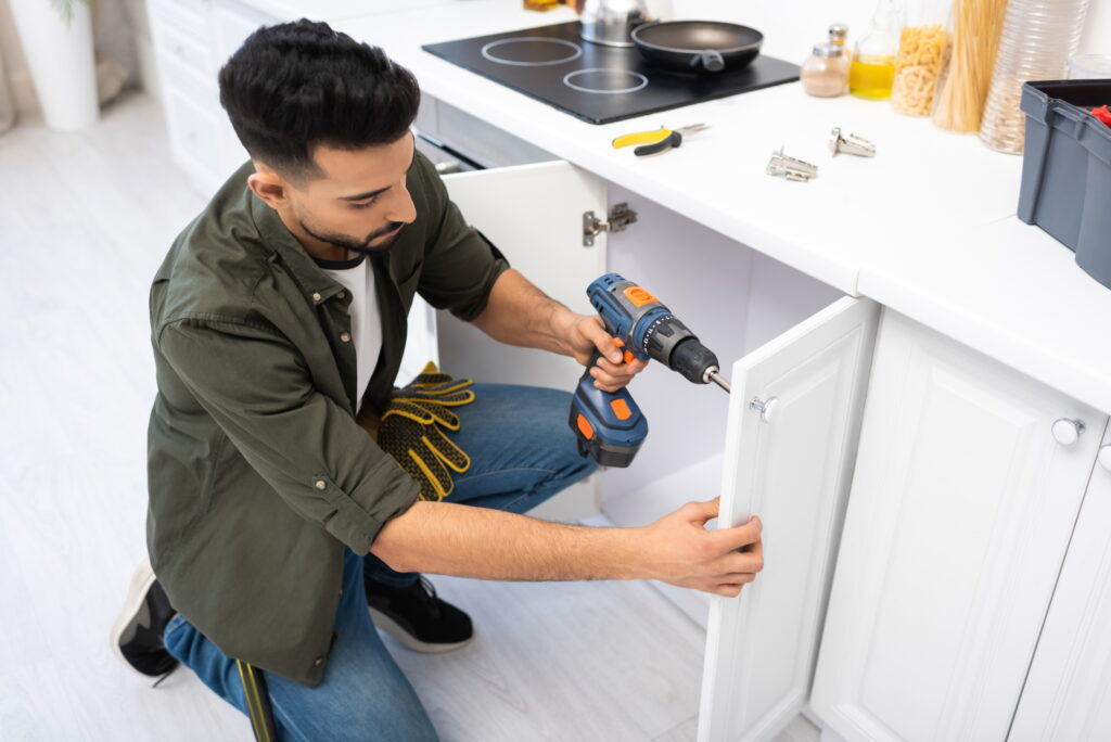 Upgrading cabinet hardware is a simple way to give your kitchen a modern touch.