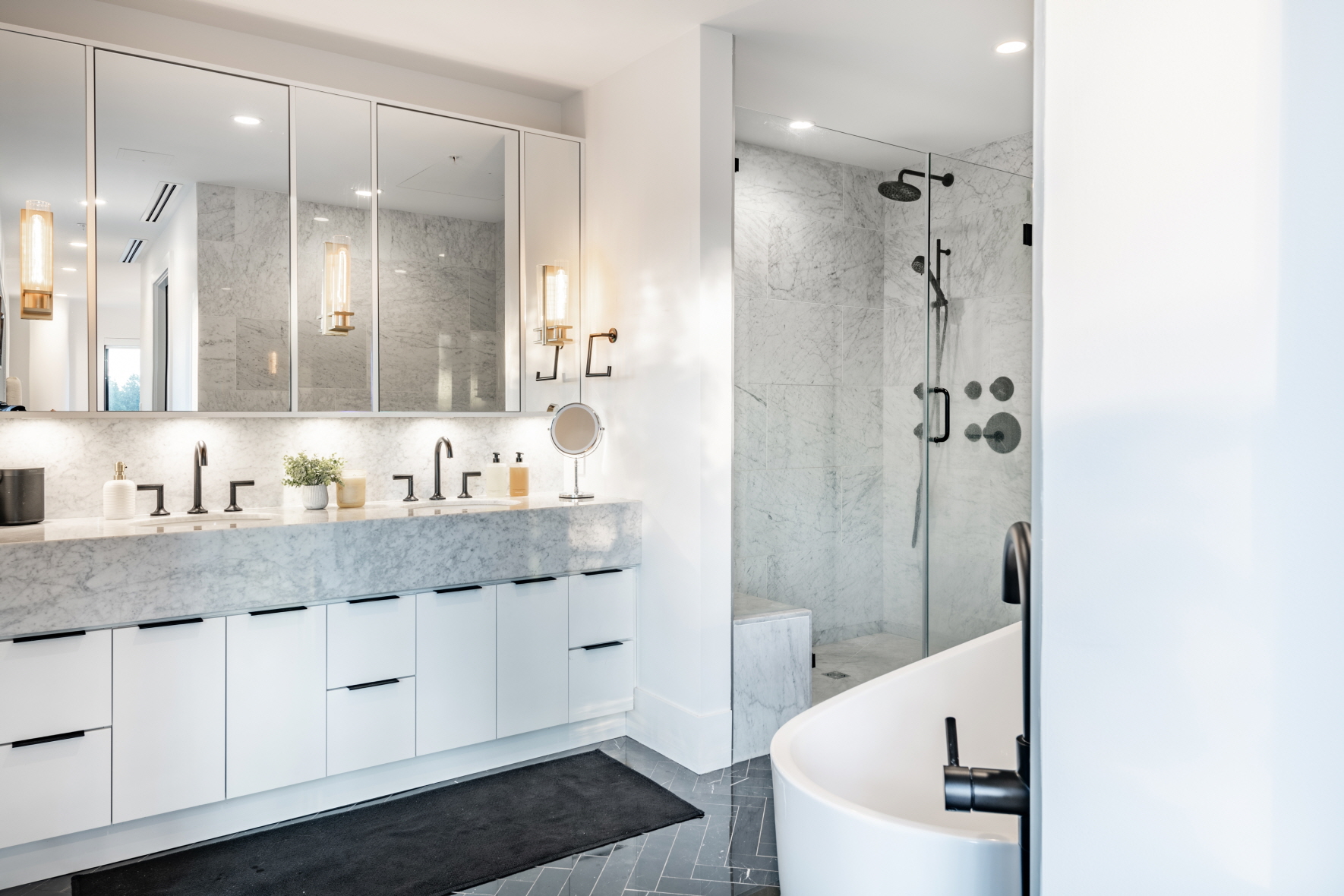 Improving the lighting in your bathroom is a strategy that can significantly enhance both its functionality and ambiance.