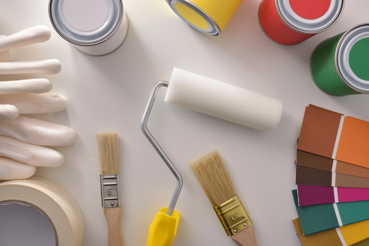 When painting kitchen cabinets, choosing the right brush is essential for a smooth finish.