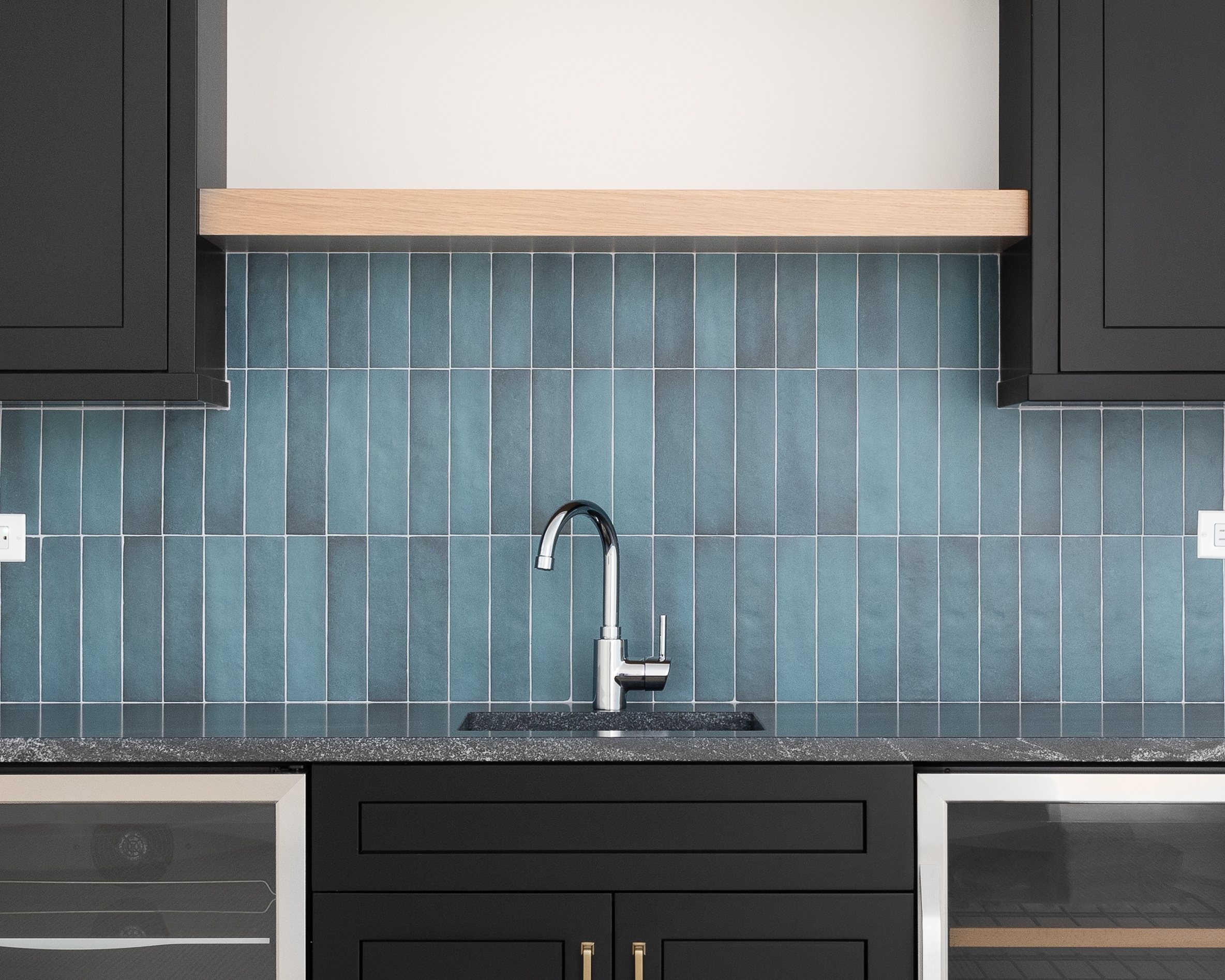 Today, you can find subway tiles in lots of different colors and patterns.