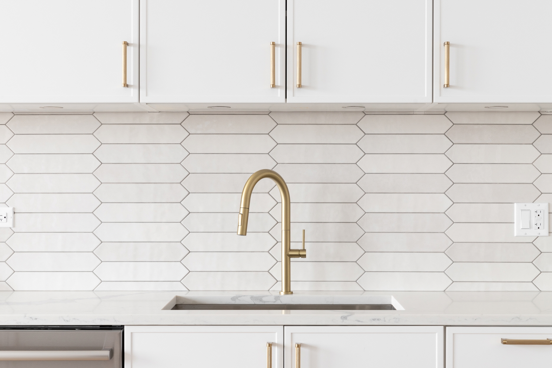 In a kitchen renovation, the backsplash plays an important role in protecting the wall and enhancing its aesthetic appeal.